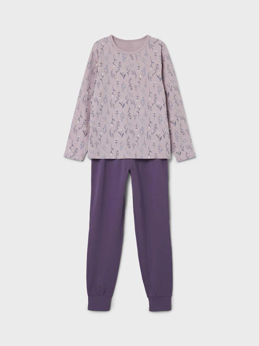 PRINTET PYSJAMASSETT