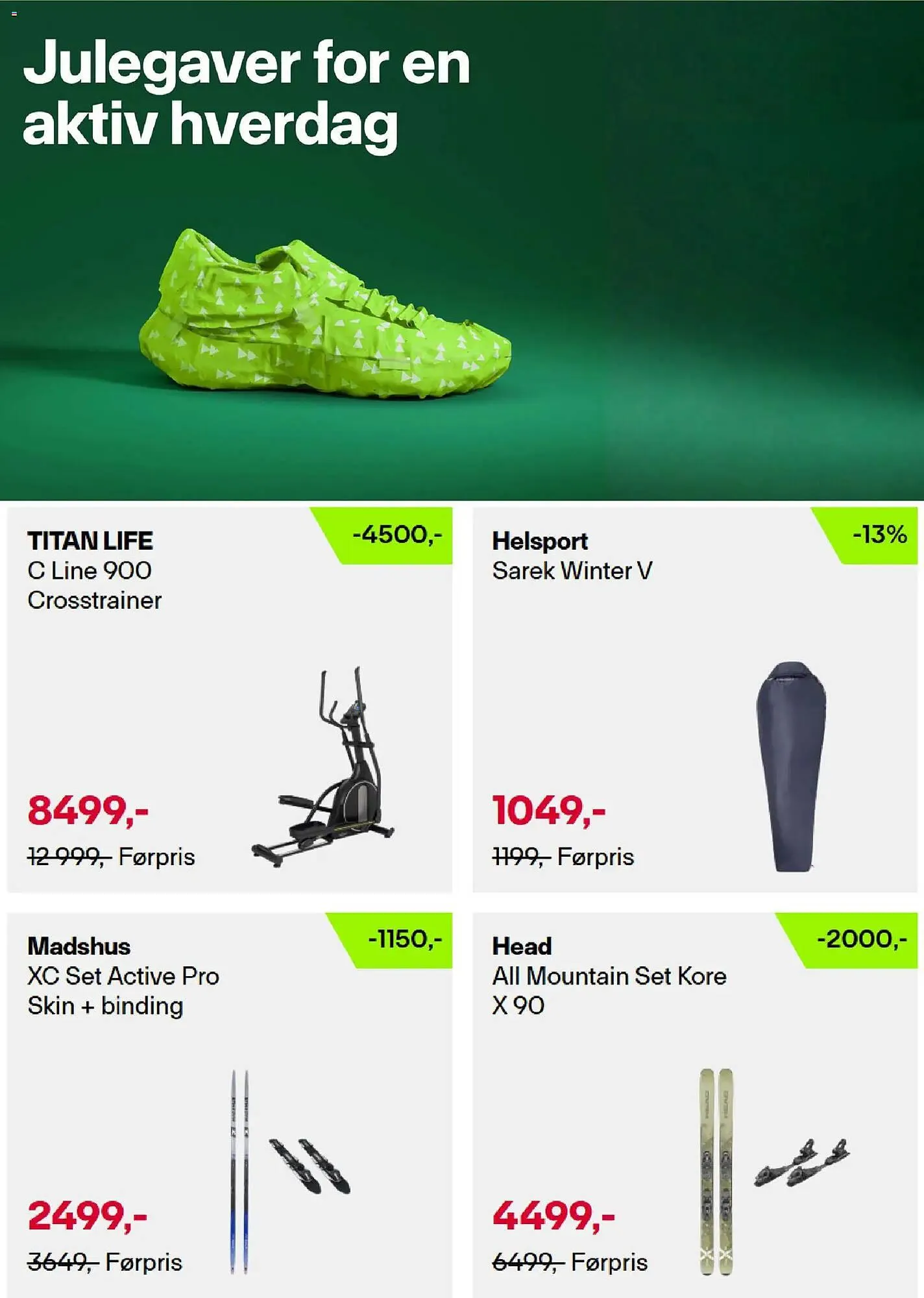 XXL Sport kundeavis fra 2. desember til 24. desember 2025 - kundeavisside 2