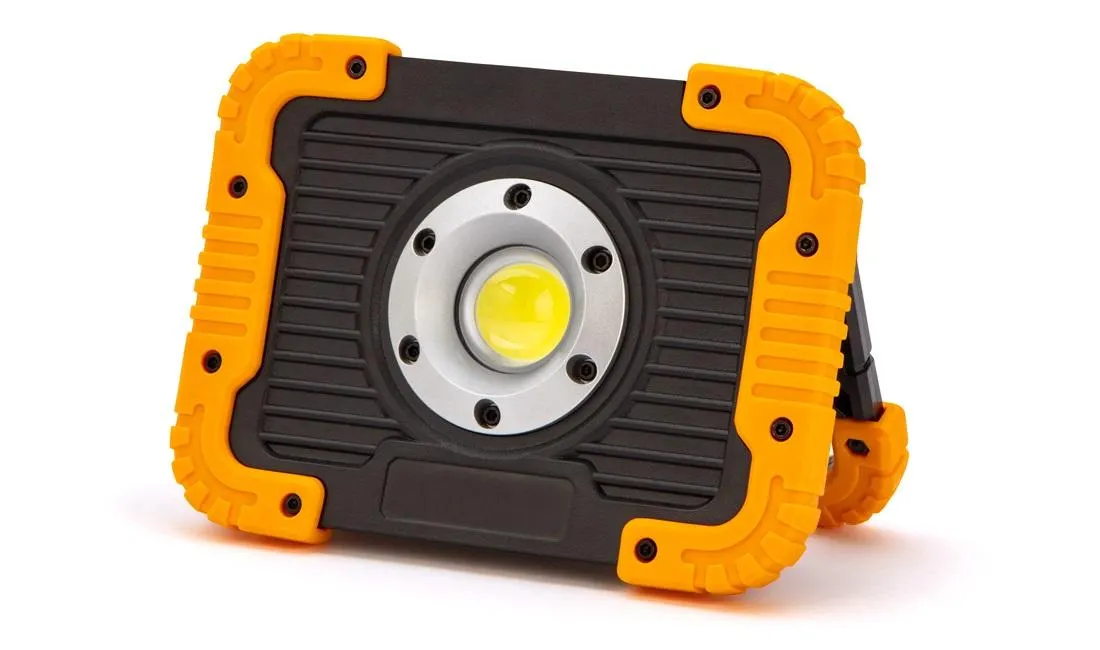 LED arbeidslampe 10W oppladbar