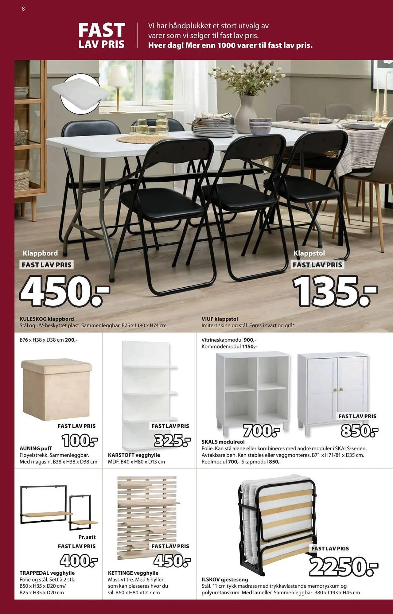 JYSK kundeavis fra 15. desember til 23. desember 2025 - kundeavisside 8