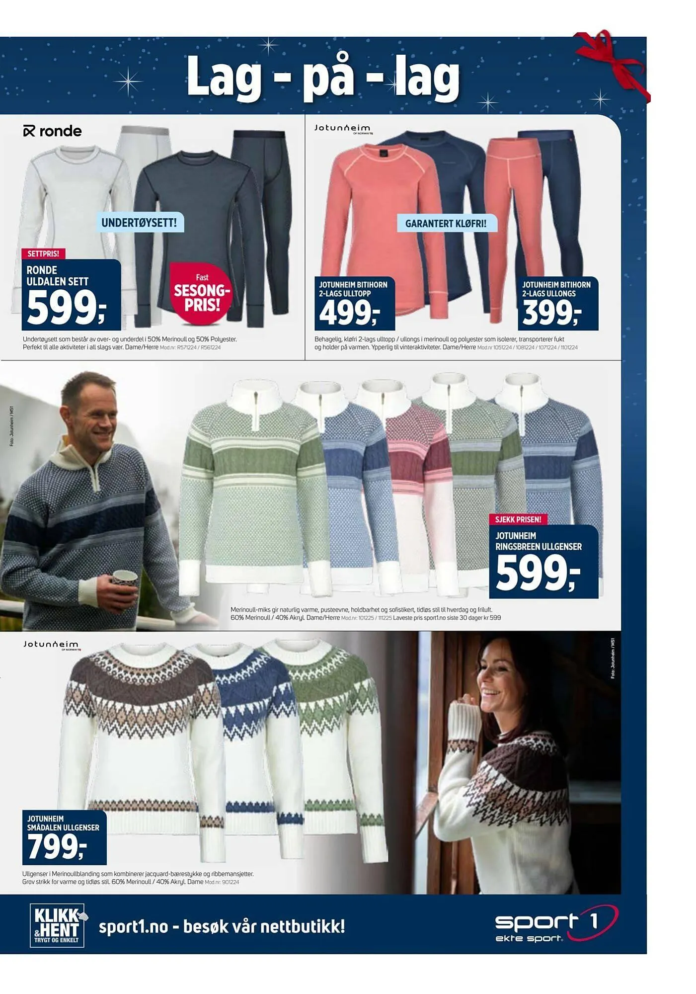 Sport 1 kundeavis fra 4. desember til 4. januar 2026 - kundeavisside 9