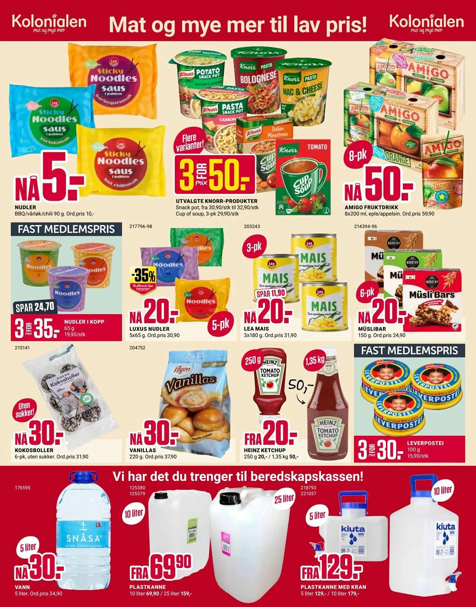 Europris kundeavis fra 2. mars til 7. mars 2026 - kundeavisside 4