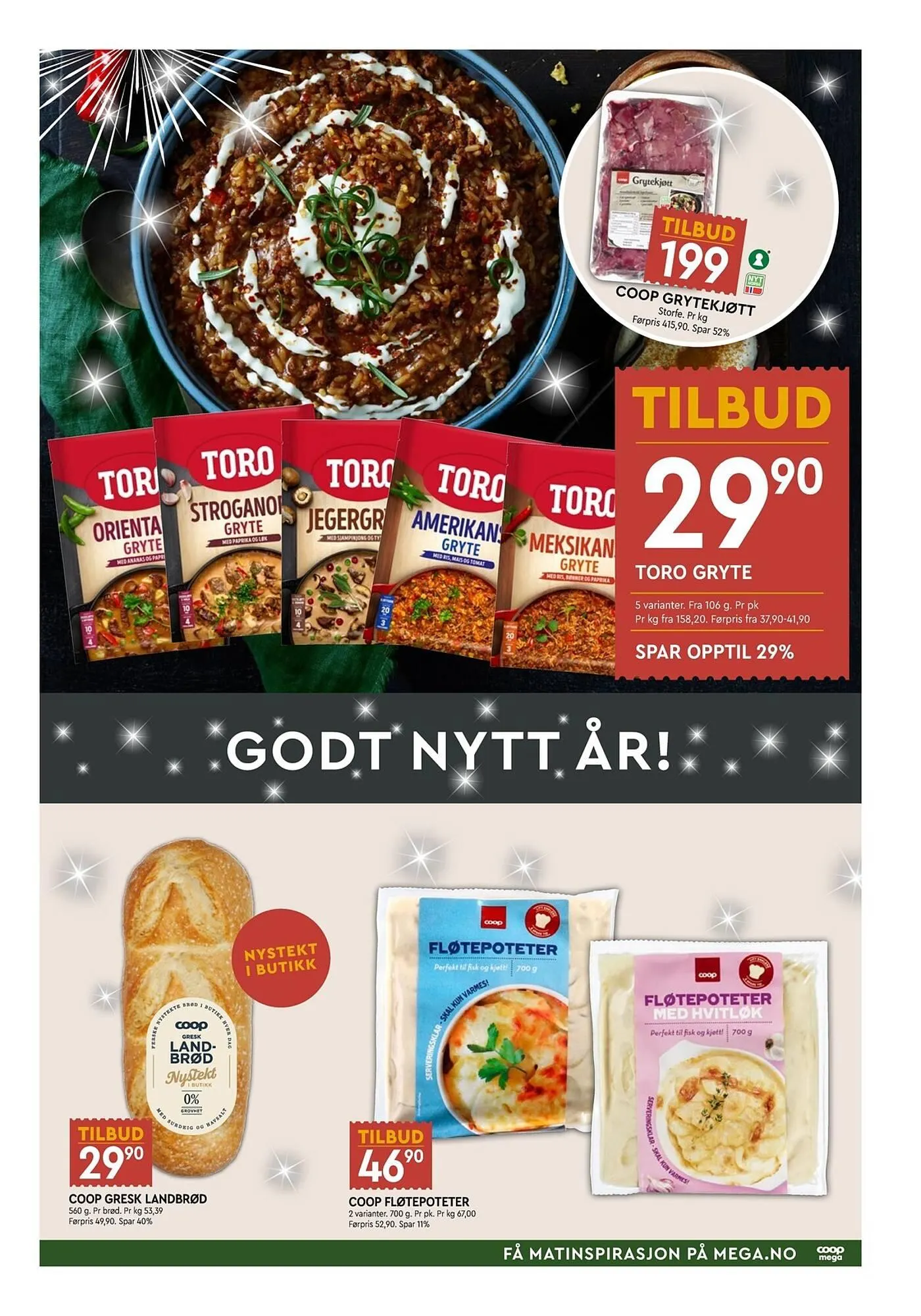 Coop Mega kundeavis fra 29. desember til 31. desember 2025 - kundeavisside 3