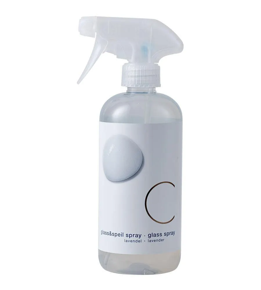 C Glass og speil spray lavendel