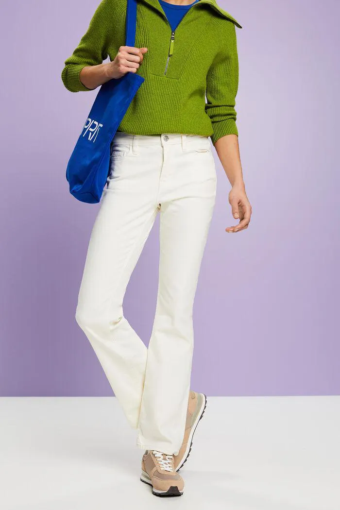 High-Rise Bootcut Jeans