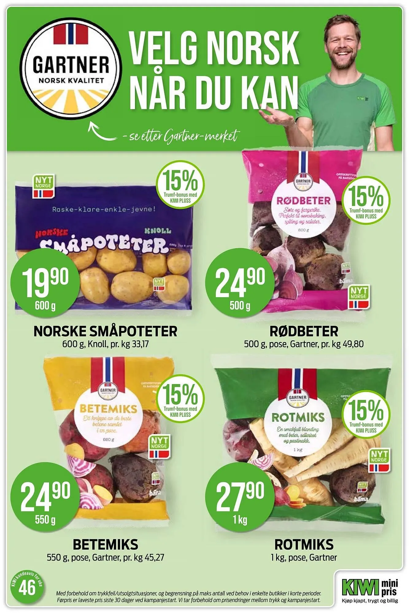 Kiwi kundeavis fra 10. november til 16. november 2025 - kundeavisside 14