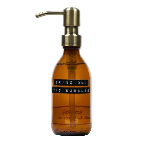 Håndsåpe m/pumpe 0,25L brun/messing