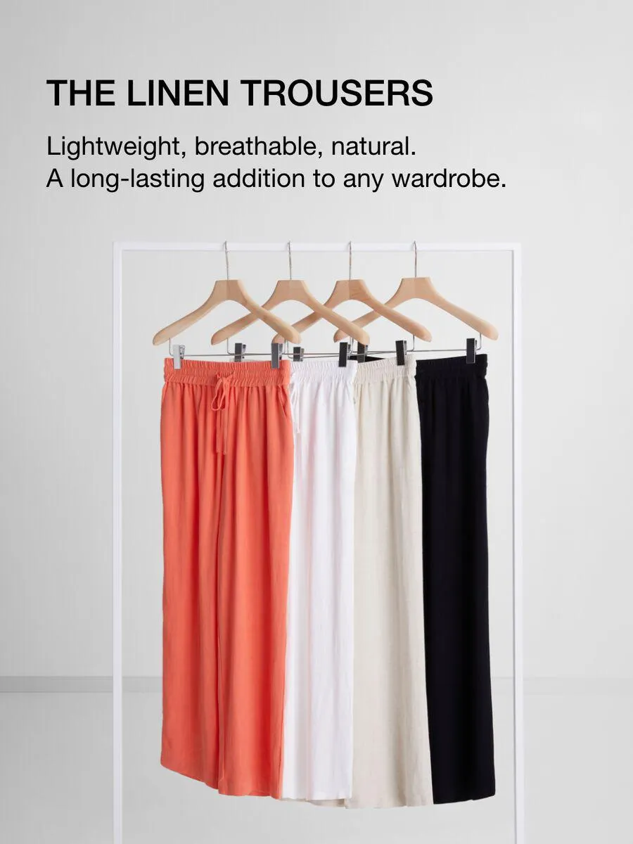 THE LINEN TROUSERS