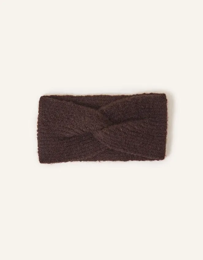 Soft Knit Bando Brown