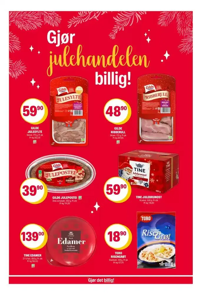 Flotte rabatter på utvalgte produkter fra 25. november til 1. desember 2024 - kundeavisside 5