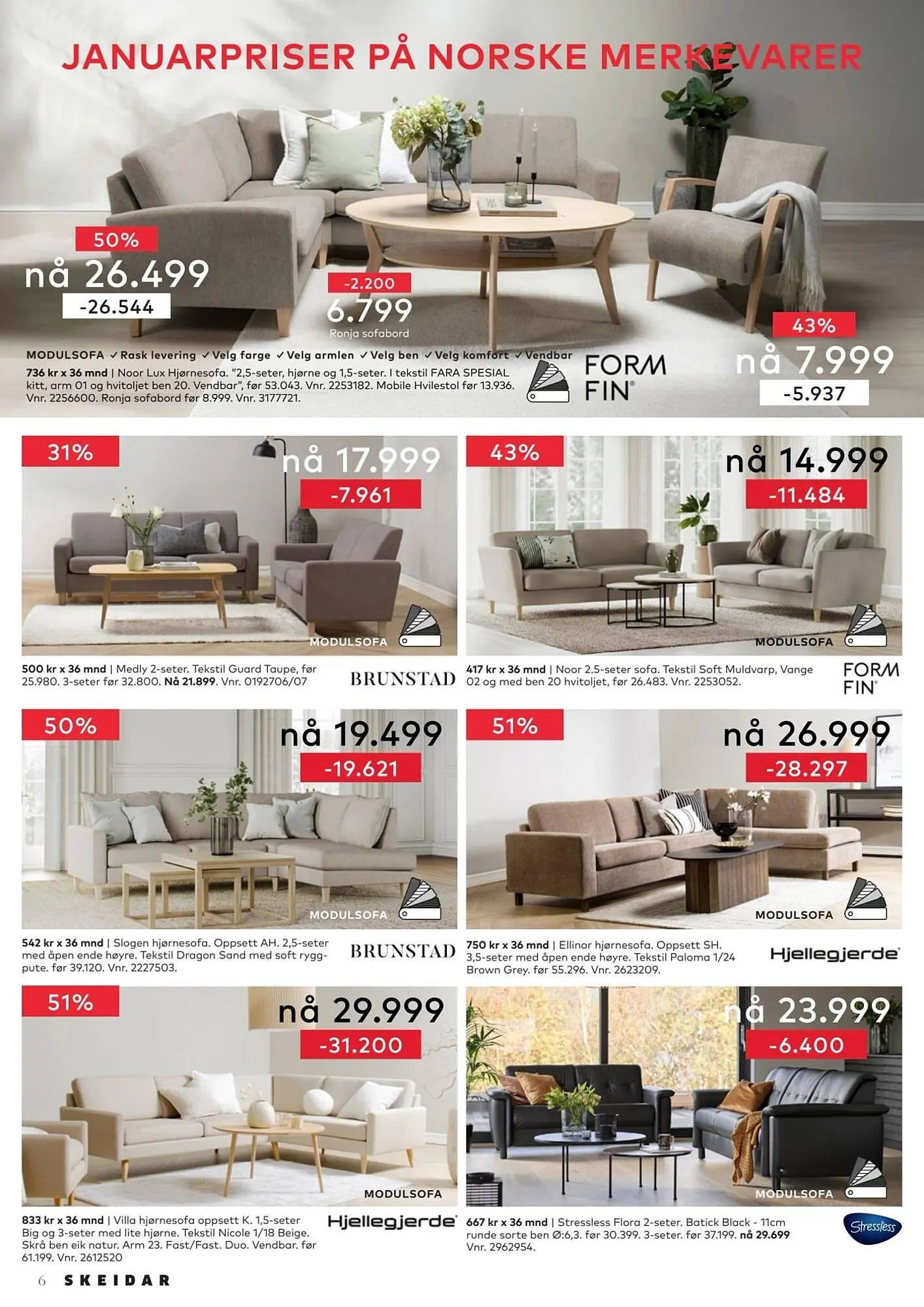 Skeidar kundeavis fra 5. januar til 12. januar 2026 - kundeavisside 6