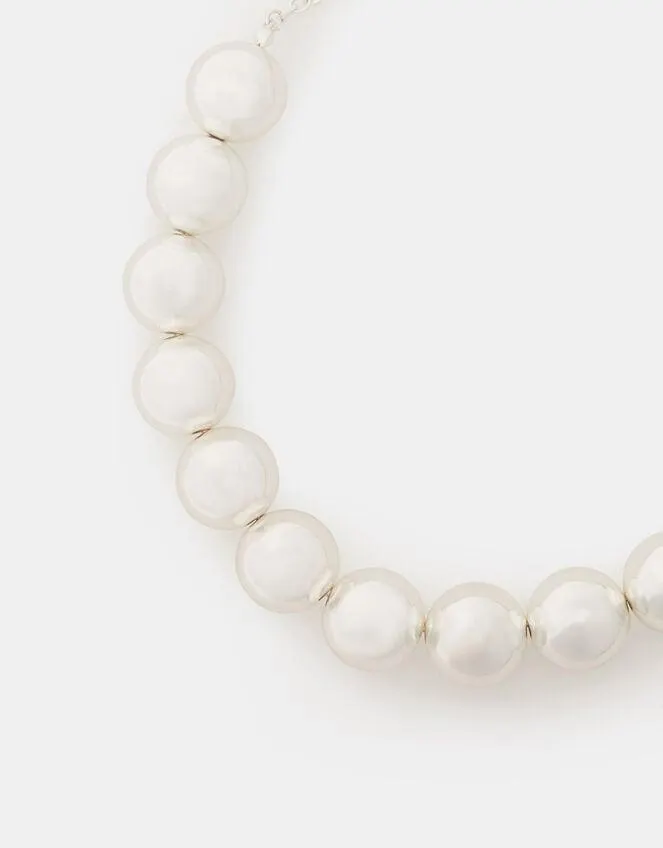 Chunky Bead Collar Necklace