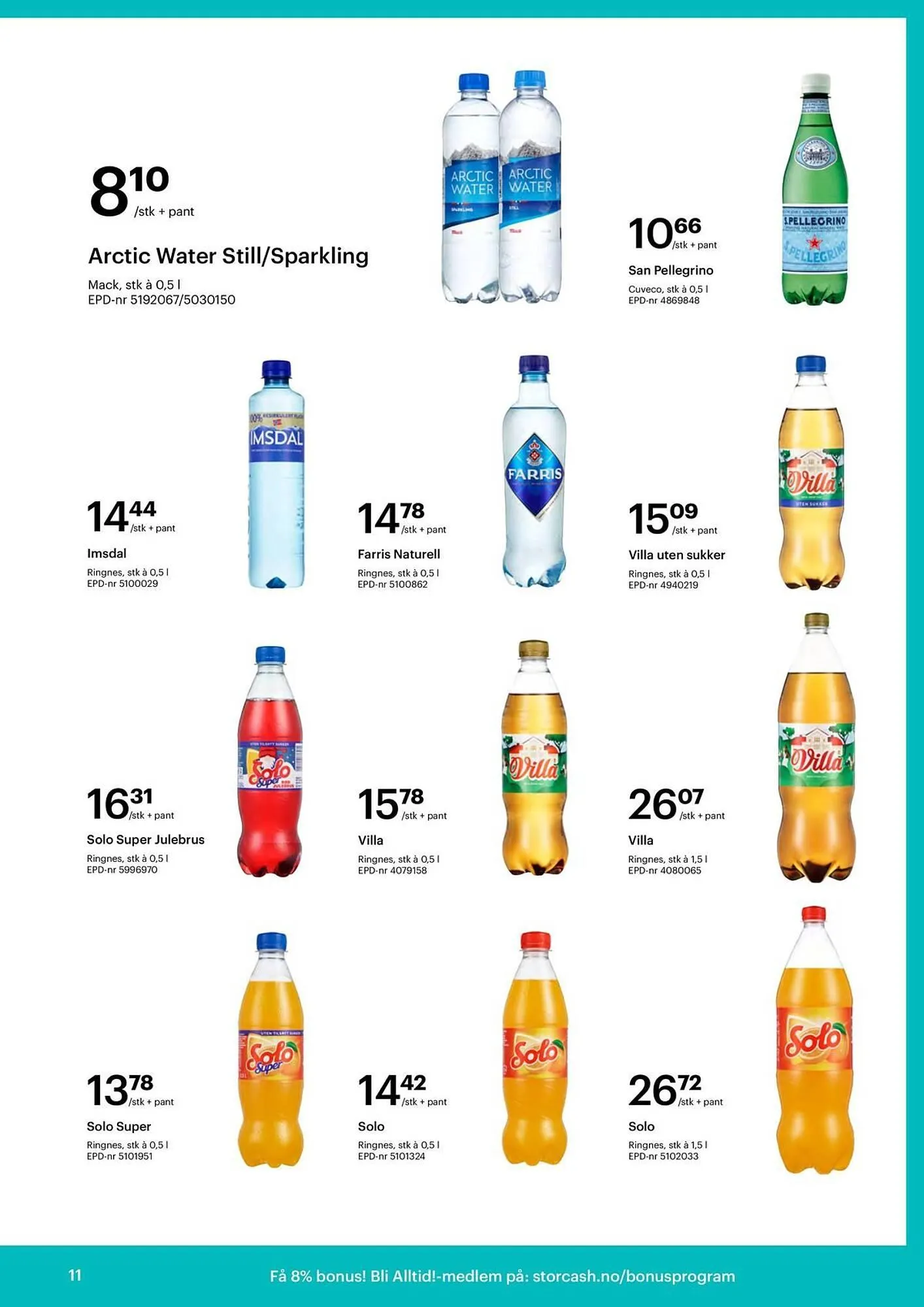 Storcash kundeavis fra 13. oktober til 8. november 2025 - kundeavisside 11