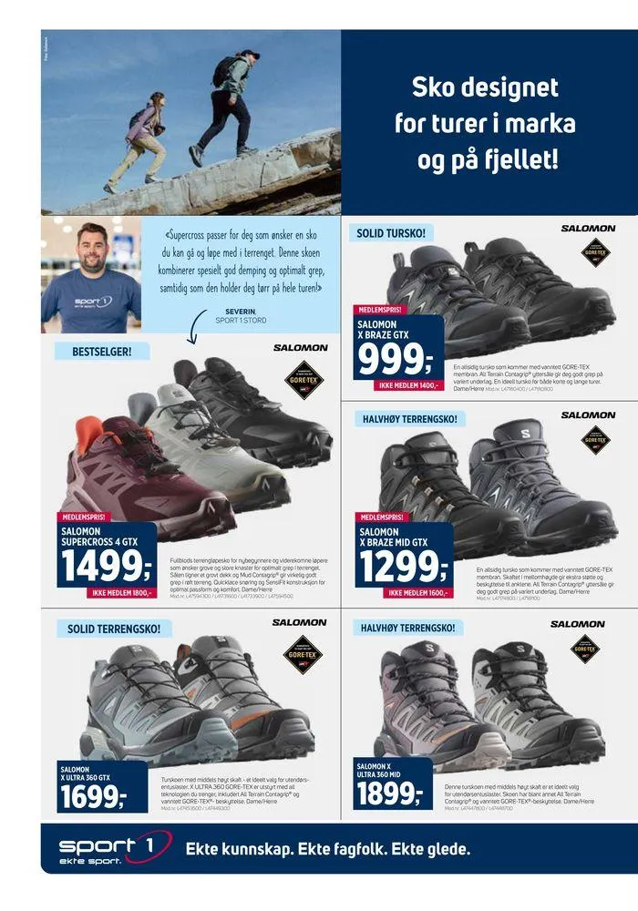 Sport 1 Ekte Sport fra 22. august til 1. september 2024 - kundeavisside 16