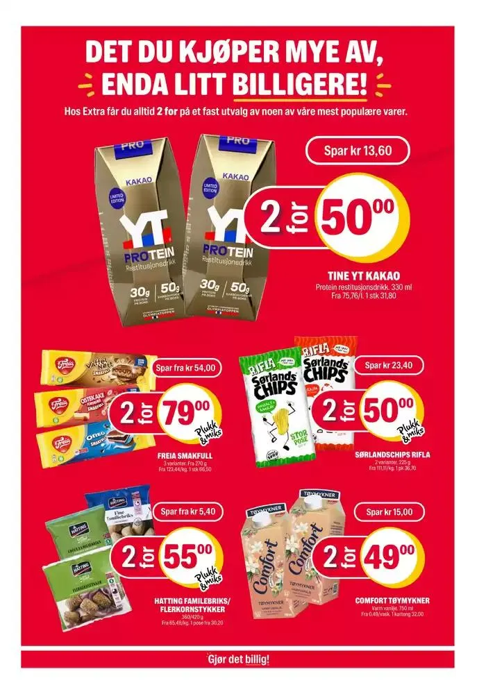 Flotte rabatter på utvalgte produkter fra 3. februar til 9. februar 2025 - kundeavisside 17