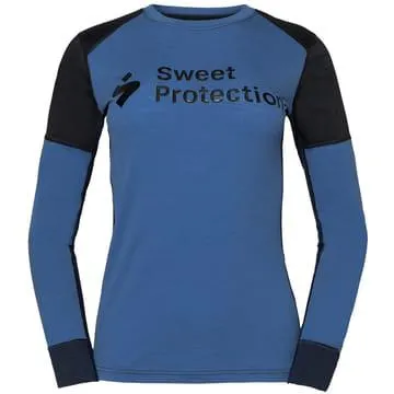 Sweet Protection Hunter Merino Hybrid LS Jersey W Light Blue