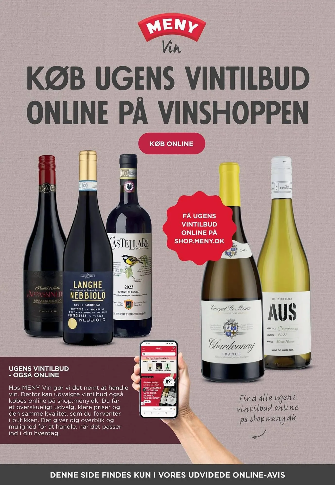 Meny kundeavis fra 27. mars til 4. april 2026 - kundeavisside 34