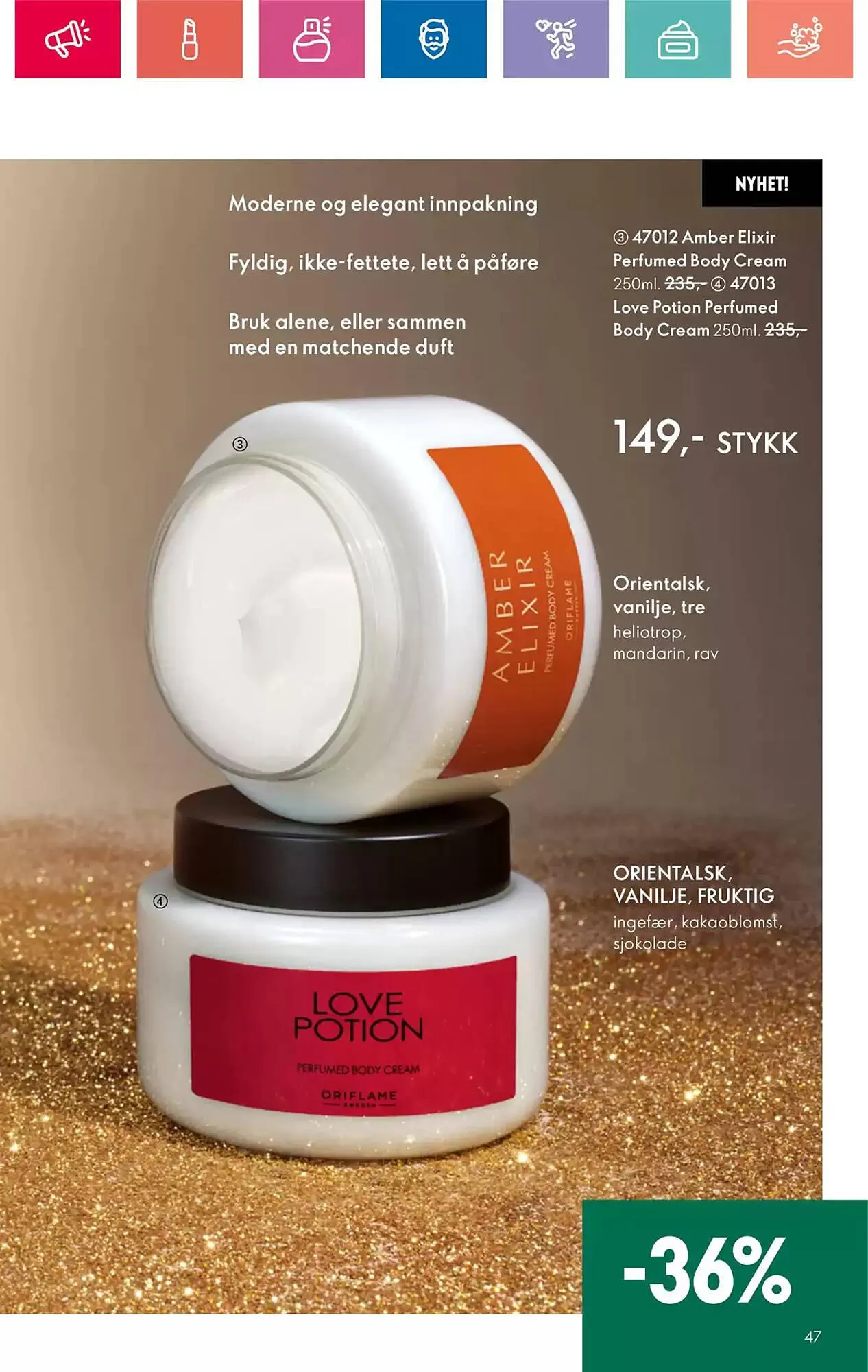 Oriflame Kundeavis fra 14. november til 4. desember 2024 - kundeavisside 47