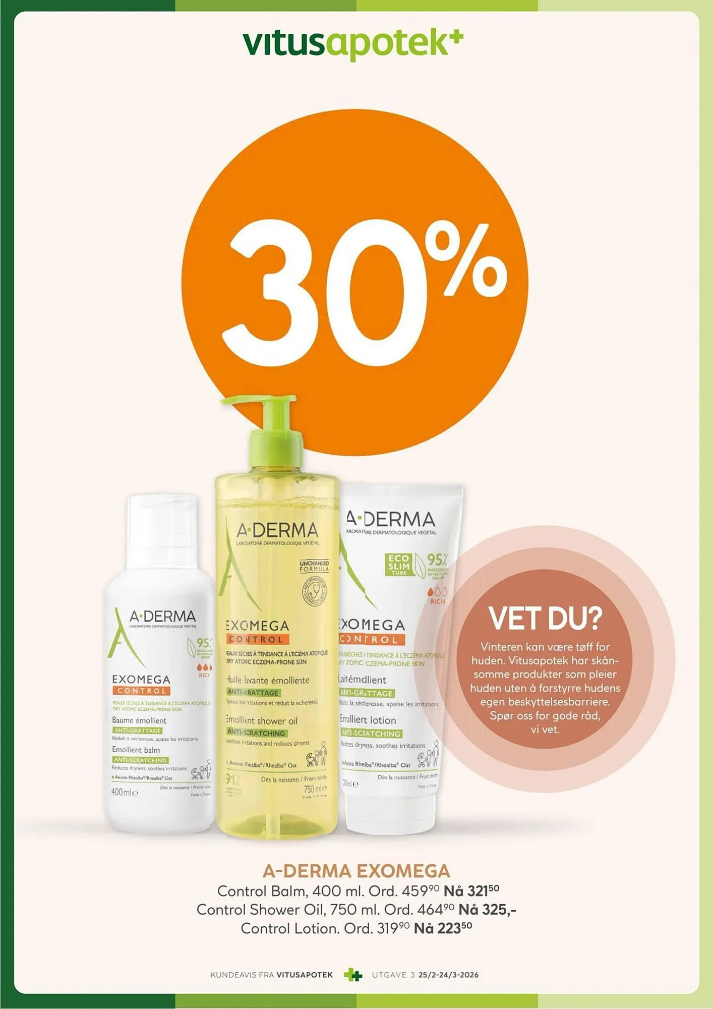 Vitusapotek kundeavis fra 25. februar til 25. mars 2026 - kundeavisside 10