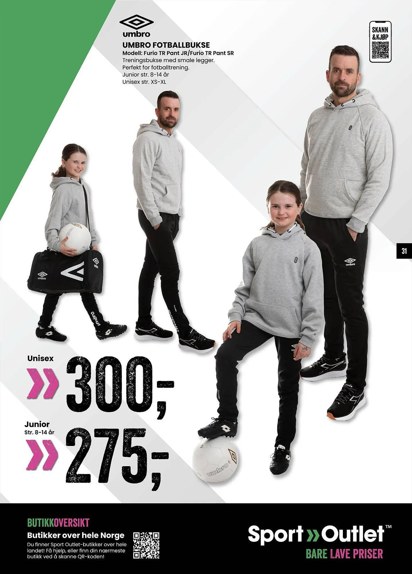 Sport Outlet Kundeavis fra 18. september til 5. oktober 2023 - kundeavisside 31