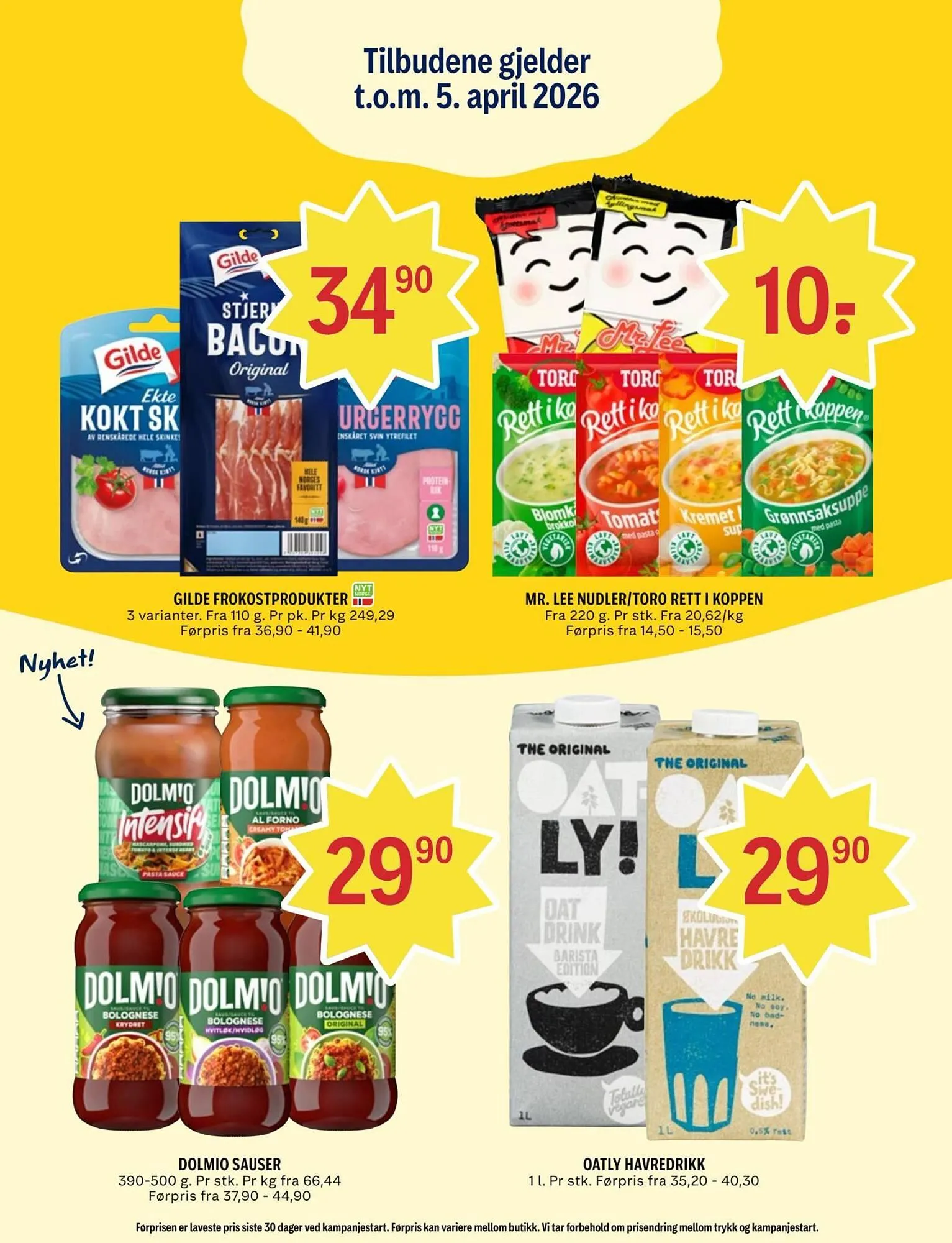 Coop Prix kundeavis fra 2. mars til 9. mars 2026 - kundeavisside 10