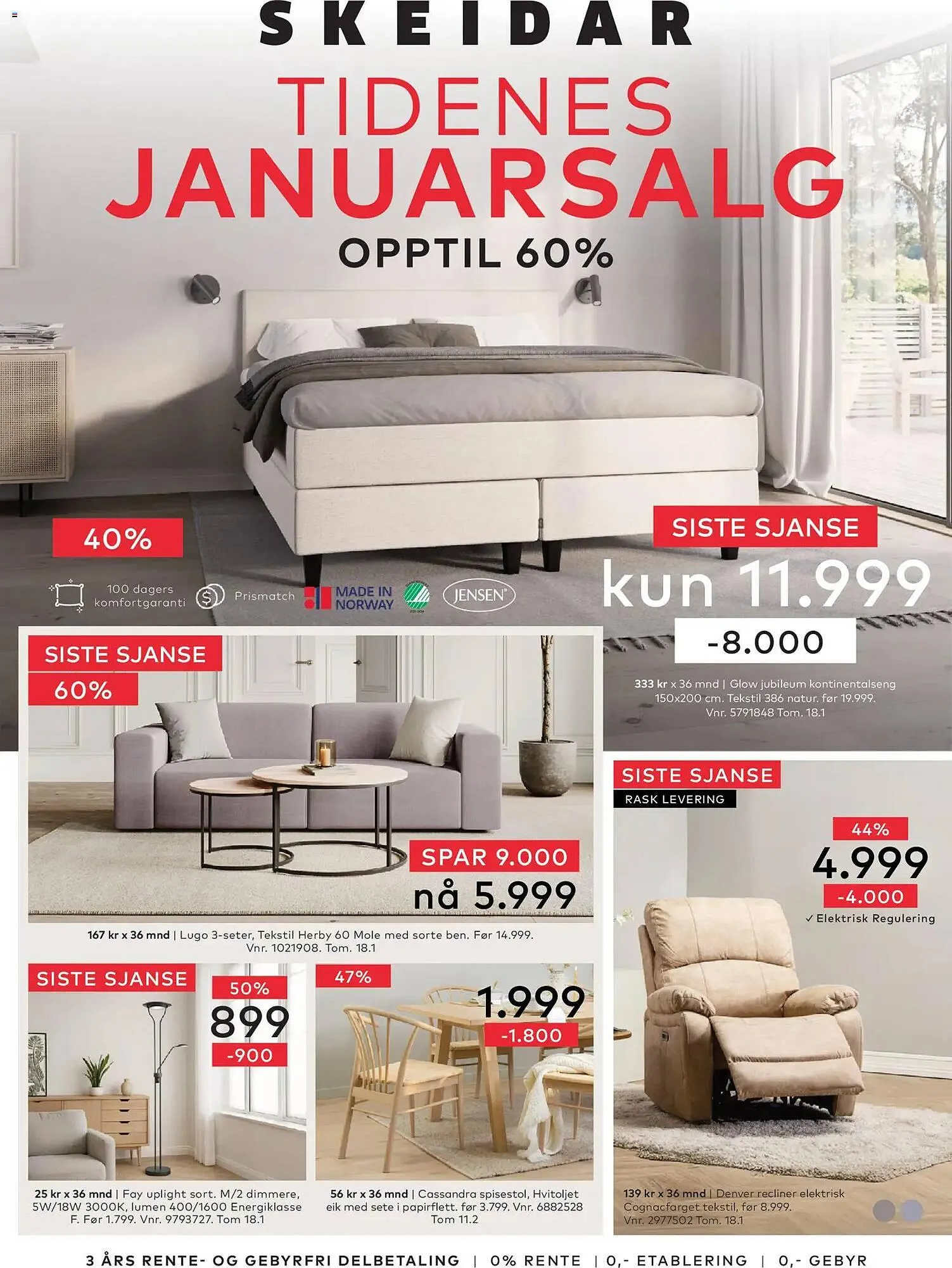 Skeidar kundeavis fra 12. januar til 18. januar 2026 - kundeavisside 1