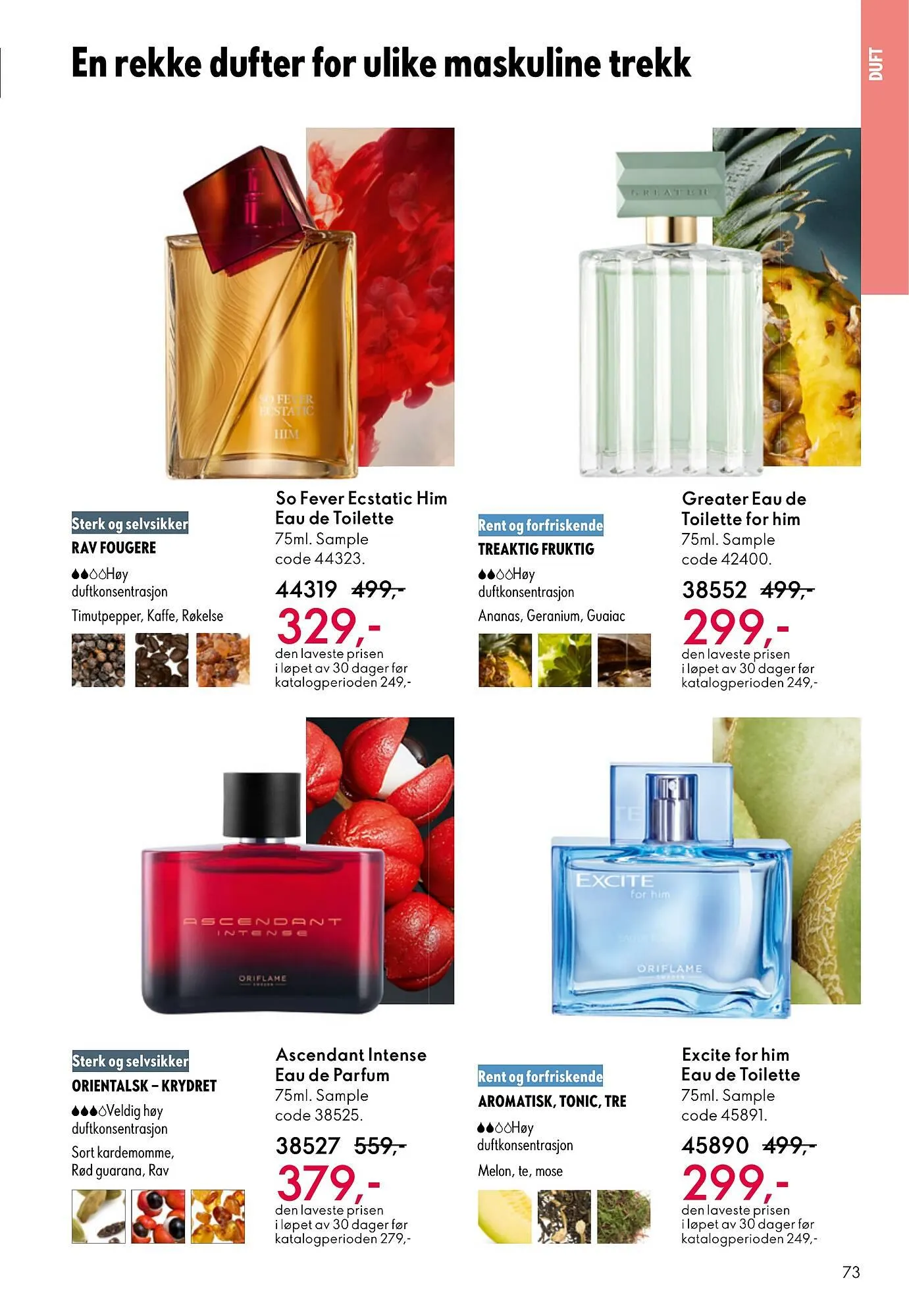 Oriflame katalog fra 29. oktober til 18. november 2025 - kundeavisside 73