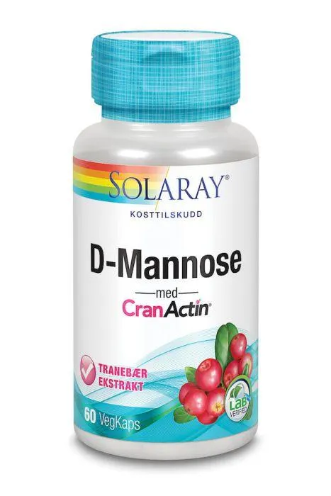 Solaray D-Mannose med CranActin