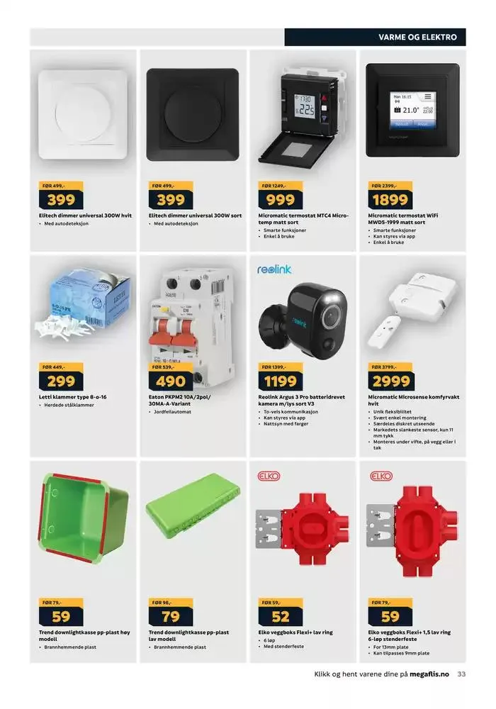 Megaflis Kundeavis fra 29. januar til 12. februar 2025 - kundeavisside 33