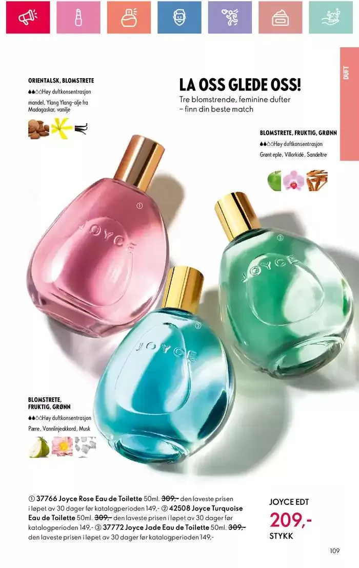 ORIFLAME Kundeavis fra 5. januar til 12. januar 2025 - kundeavisside 109