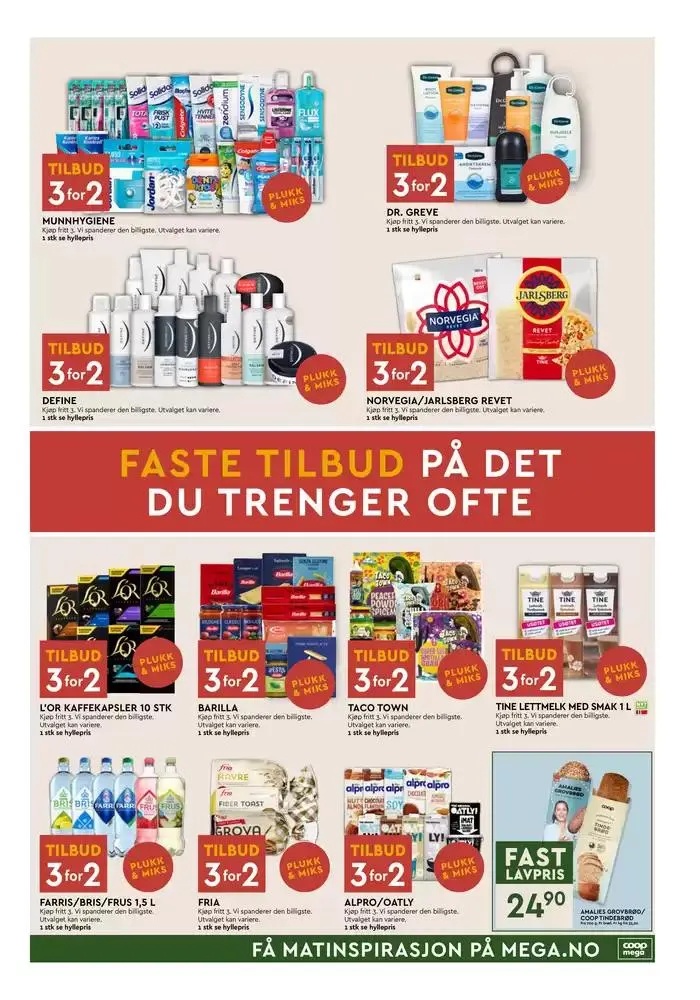 Topptilbud for alle kunder fra 25. november til 1. desember 2024 - kundeavisside 12