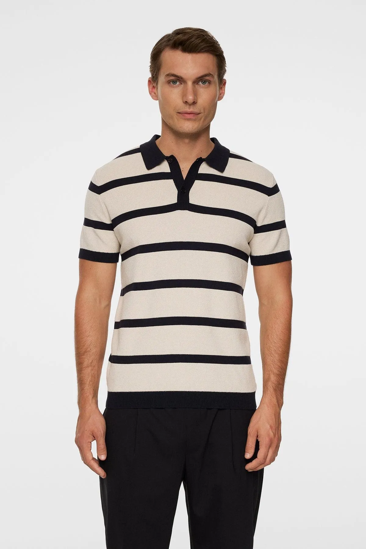 Reve Short Sleeve Stripe Polo