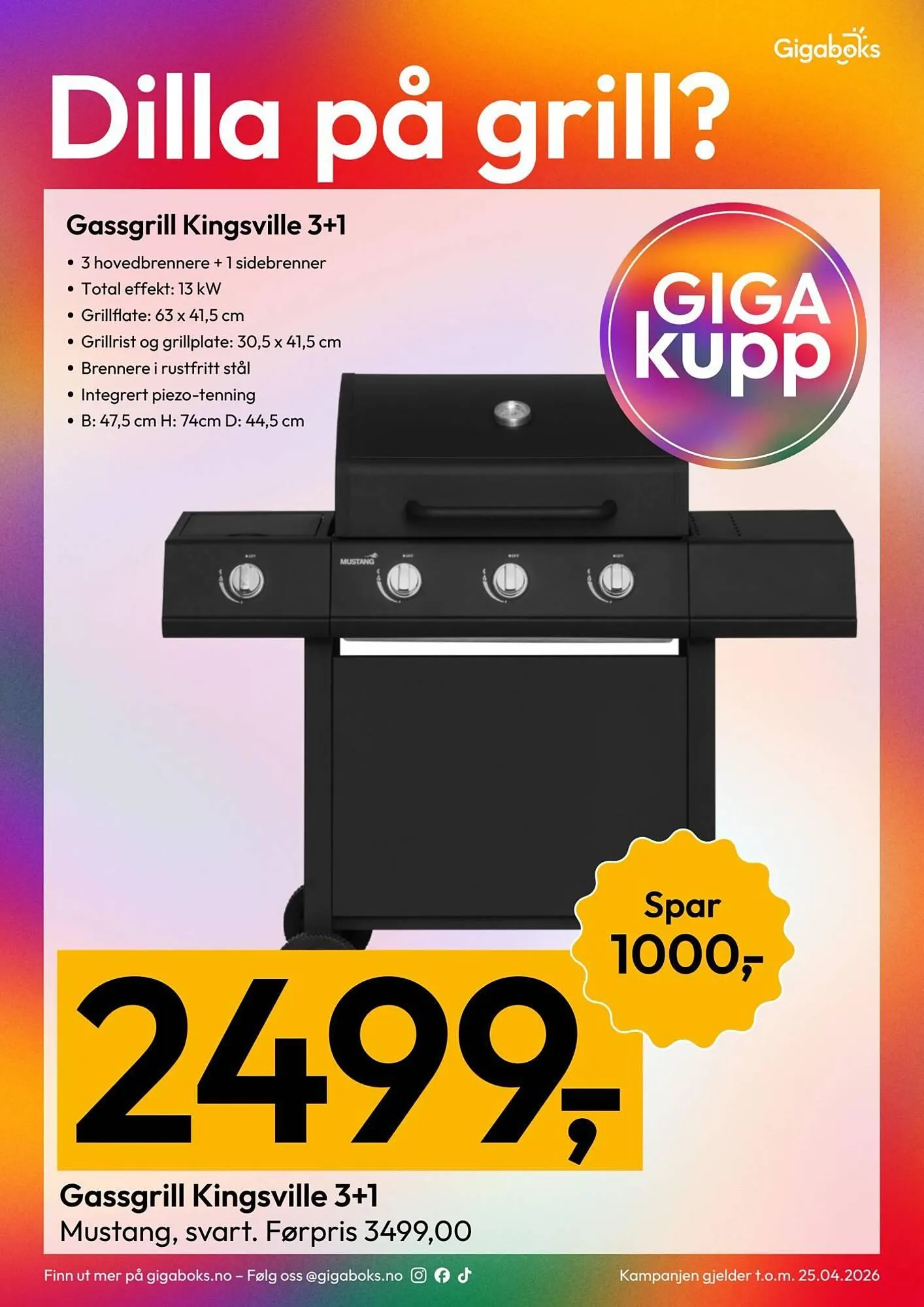 Gigaboks kundeavis fra 20. april til 25. april 2026 - kundeavisside 9