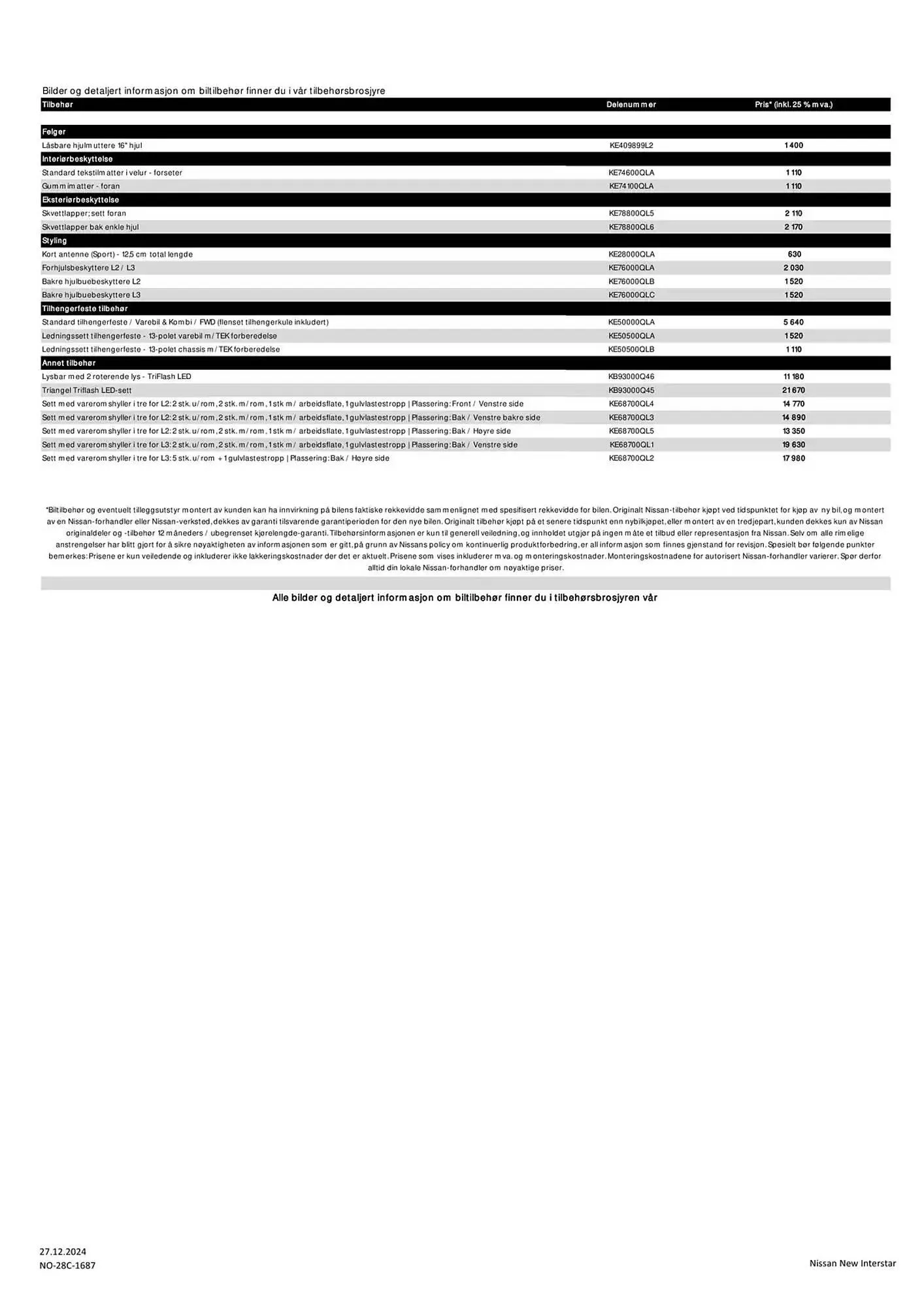 Nissan Kundeavis fra 1. mars til 1. mars 2026 - kundeavisside 8