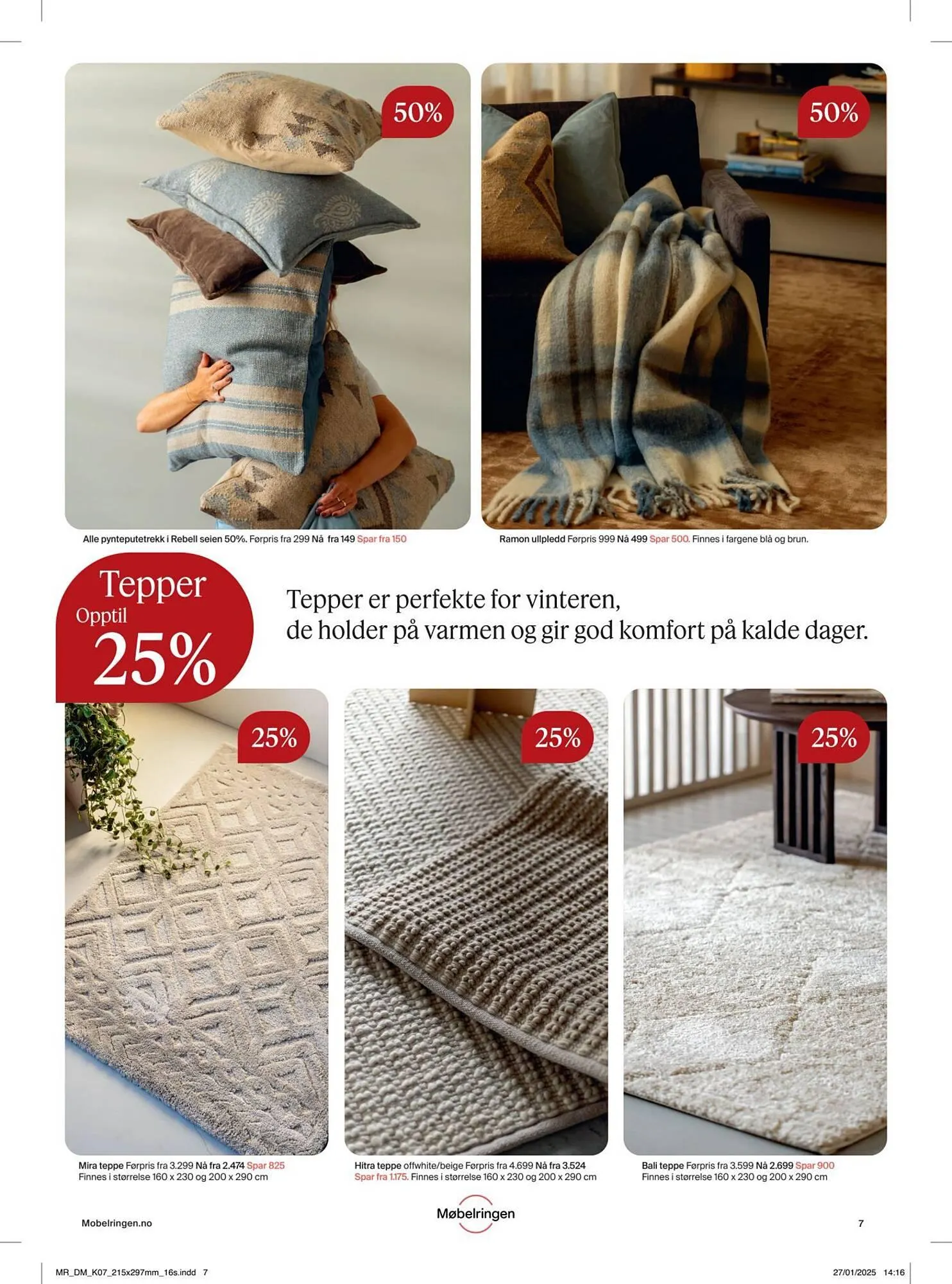 Møbelringen Kundeavis fra 9. februar til 16. mars 2025 - kundeavisside 7