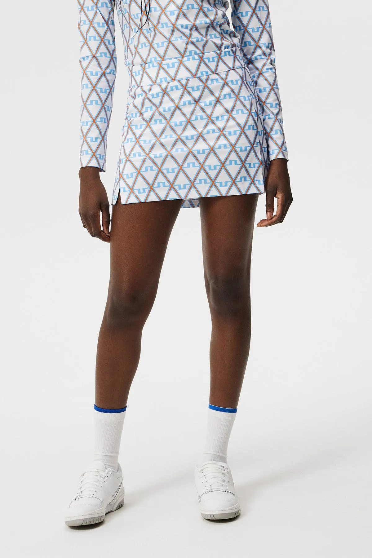 Amelie Print Skirt Little Boy Blue Diamond