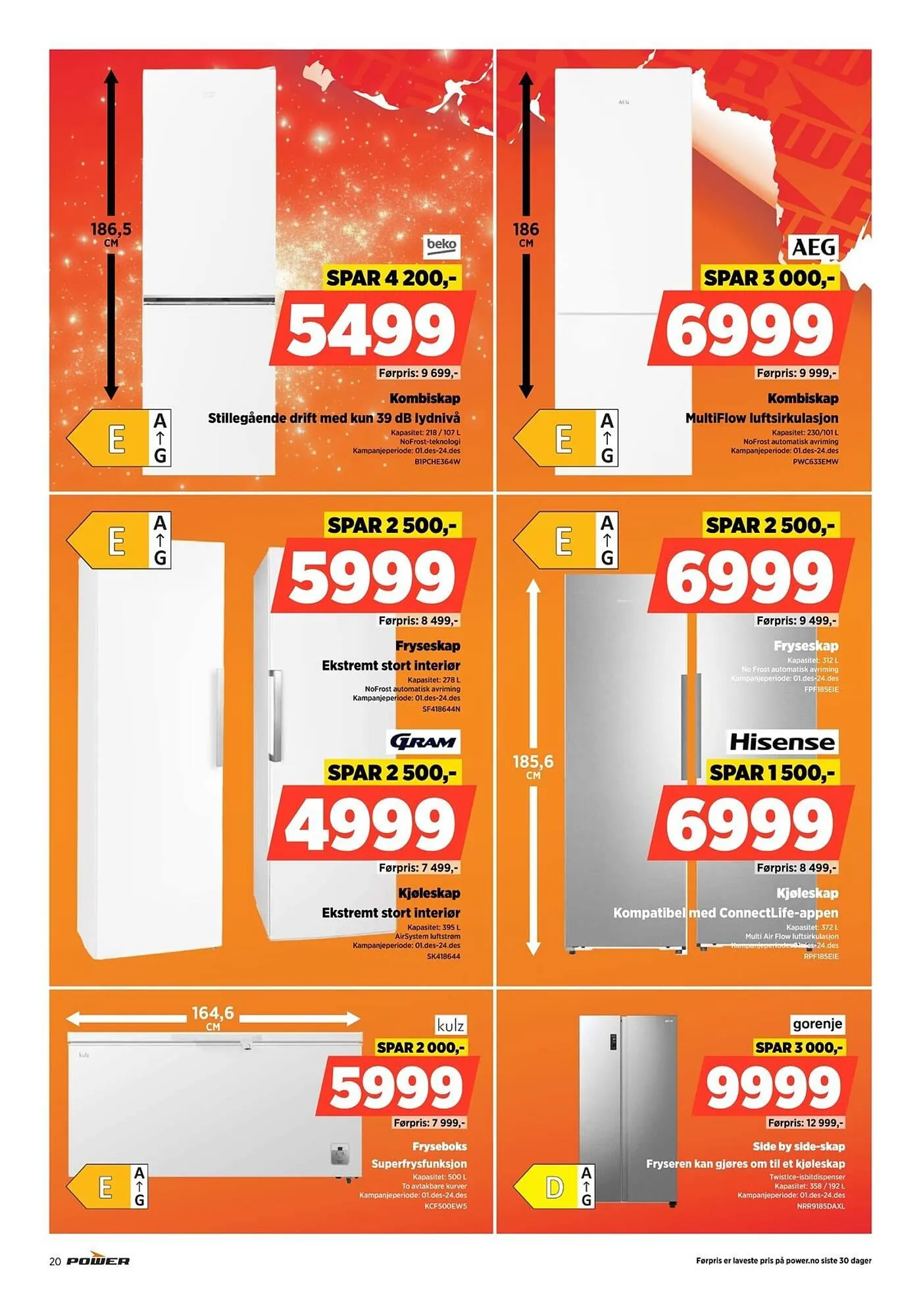 POWER kundeavis fra 1. desember til 7. desember 2025 - kundeavisside 20