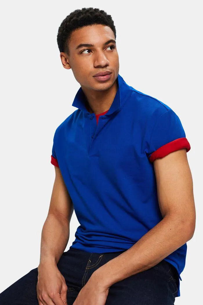 Cotton Pique Polo Shirt