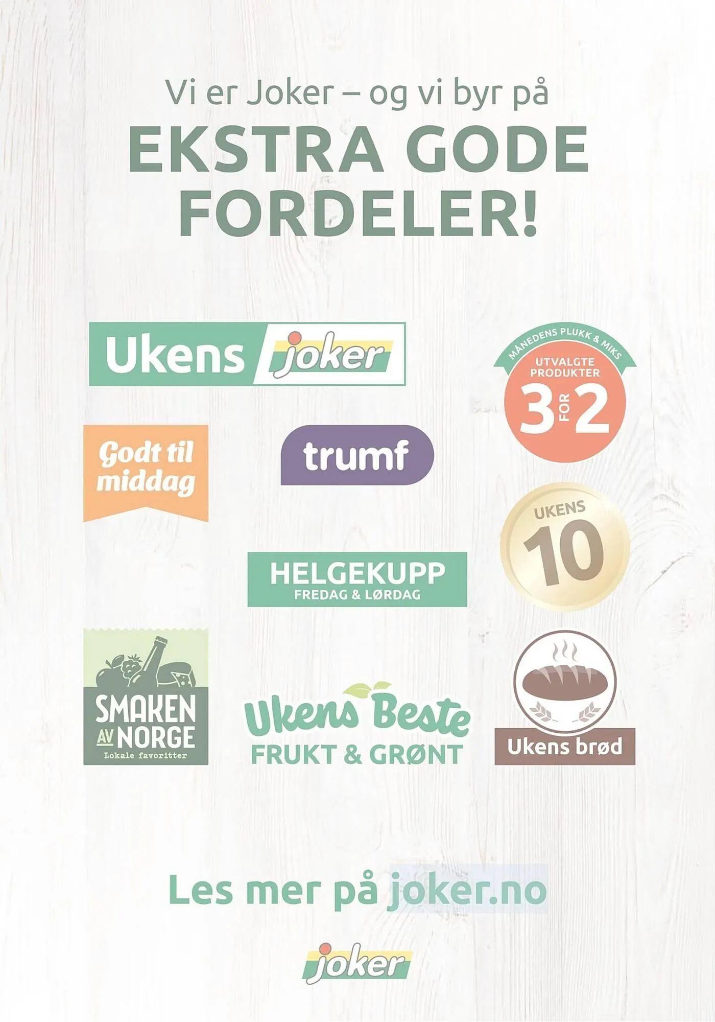 Joker kundeavis fra 29. mars til 5. april 2026 - kundeavisside 33