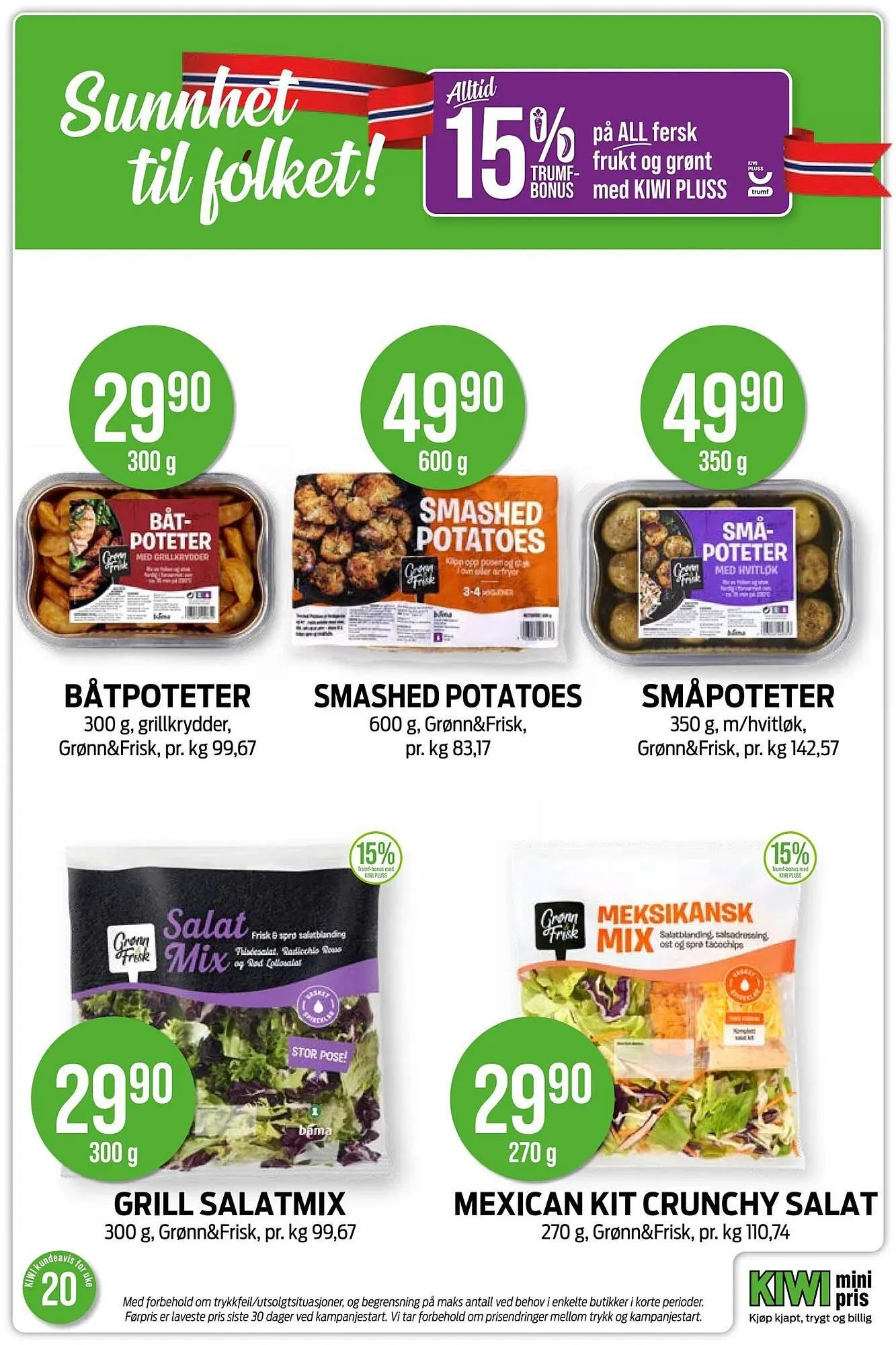 Kiwi kundeavis fra 11. mai til 18. mai 2026 - kundeavisside 11