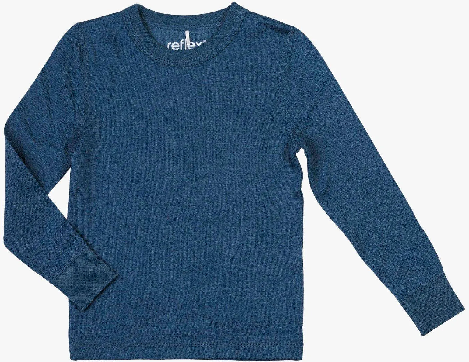 Snøfall ull/bomull trøye