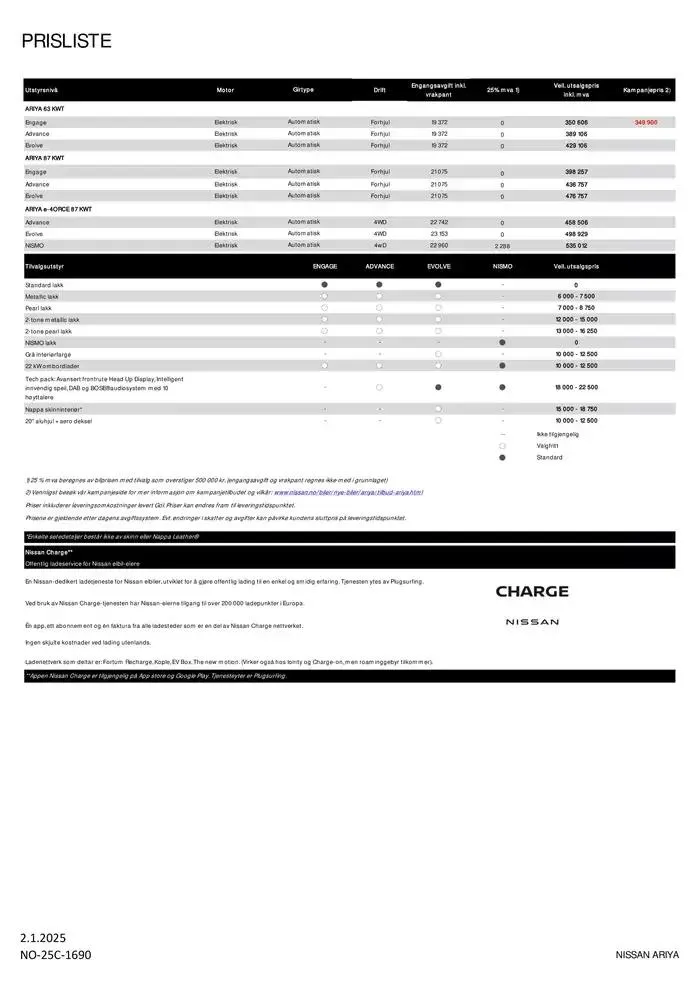 ARIYA fra 3. januar til 3. januar 2026 - kundeavisside 2