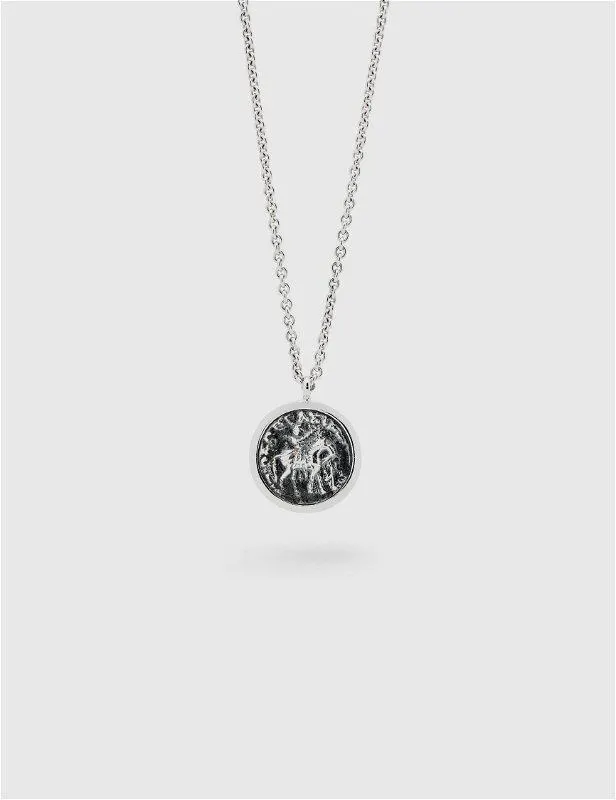 Coin Pendant Silver