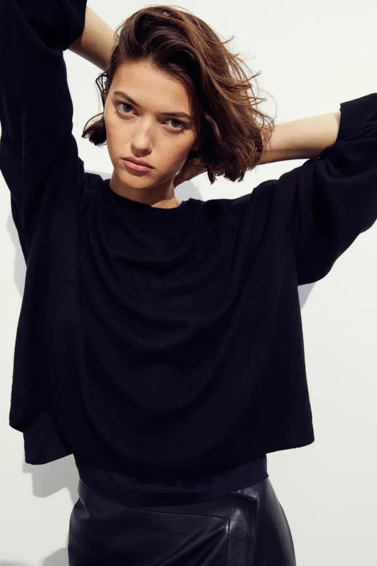 Finstrikket kasjmirgenser