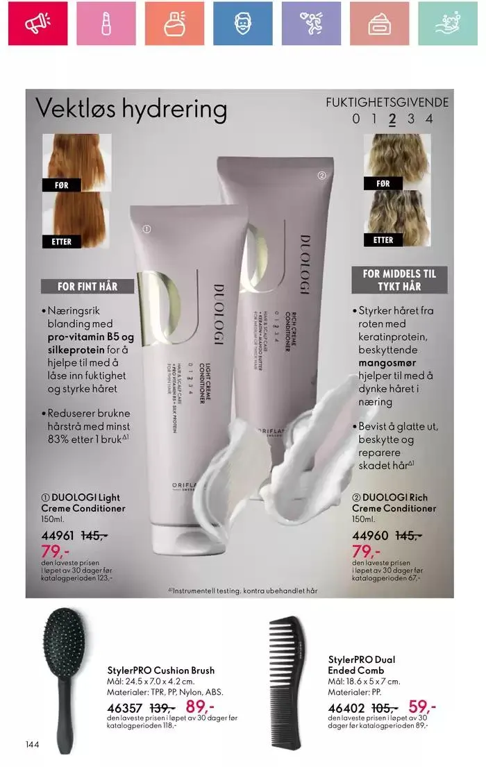 ORIFLAME Kundeavis fra 5. januar til 12. januar 2025 - kundeavisside 144