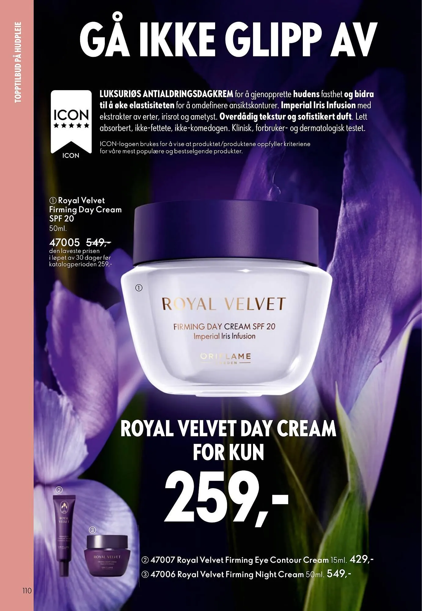 Oriflame katalog fra 8. oktober til 28. oktober 2025 - kundeavisside 110