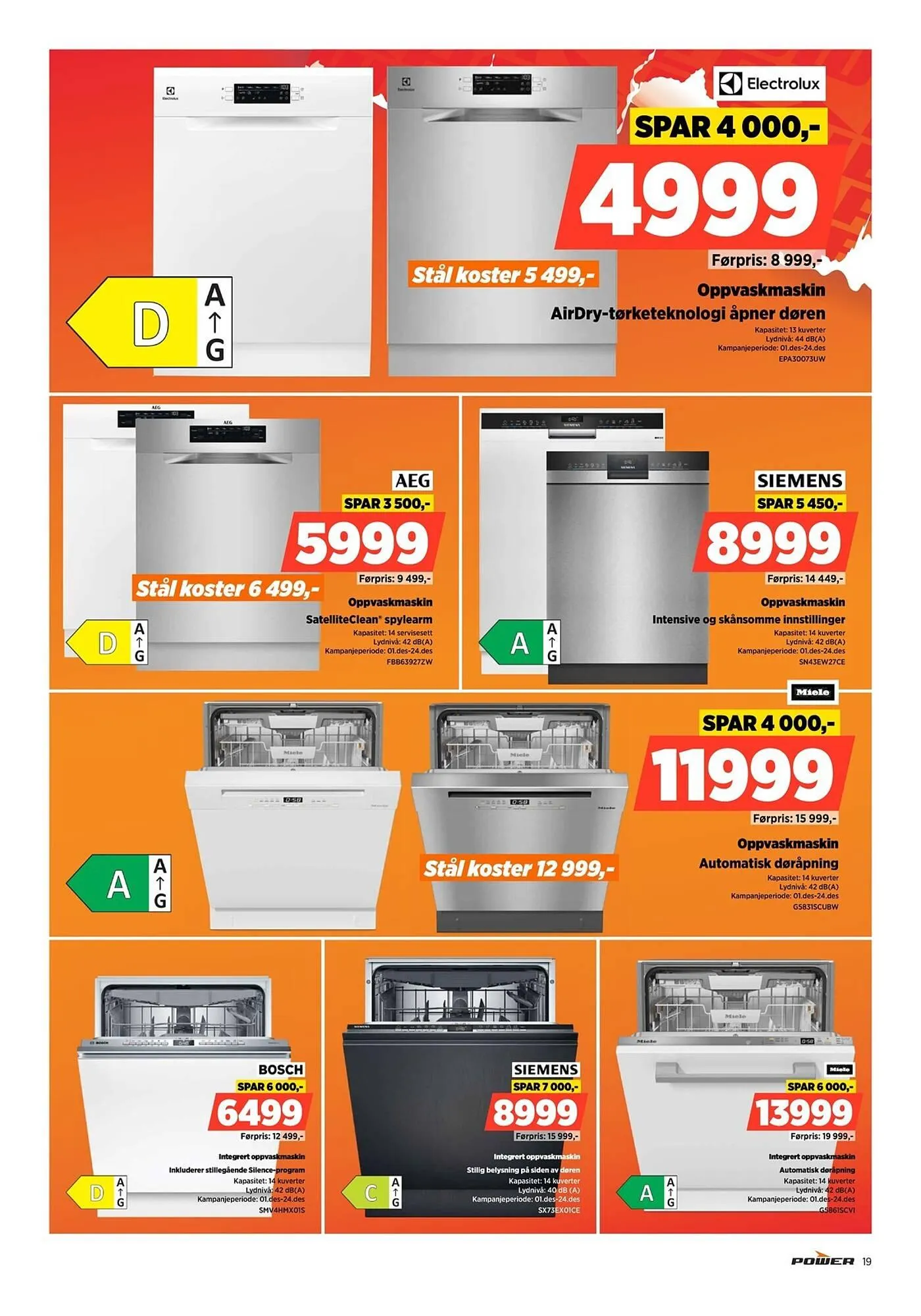 POWER kundeavis fra 1. desember til 7. desember 2025 - kundeavisside 19