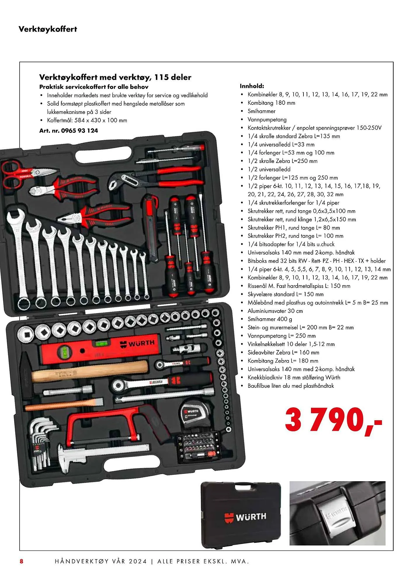 Würth Kundeavis fra 5. februar til 2. juni 2024 - kundeavisside 8