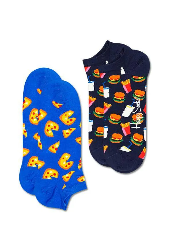 2-Pack Junk Food Low Sock