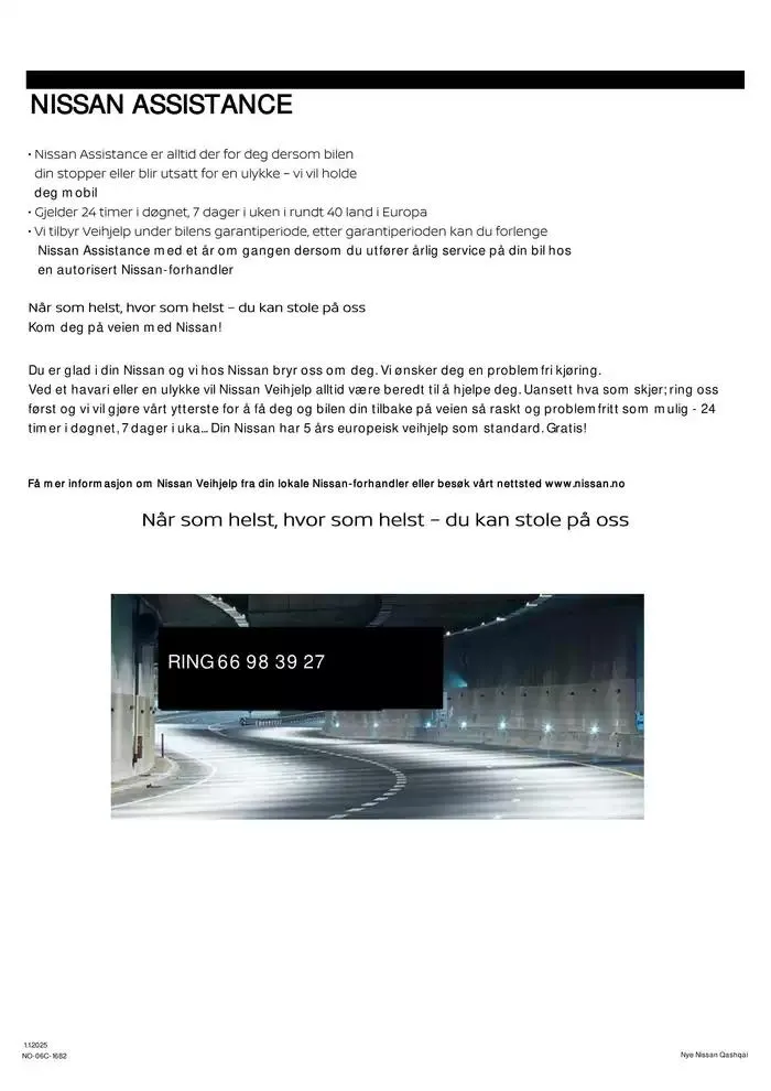 Nye Qashqai fra 10. januar til 10. januar 2026 - kundeavisside 13